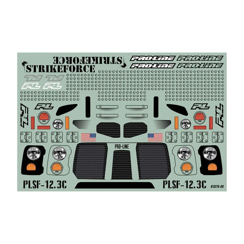 Strikeforce Clear Body 12.3" (313mm): Crawlers PRO357600 1 Strikeforce Clear Body 12.3" (313mm): Crawlers PRO357600