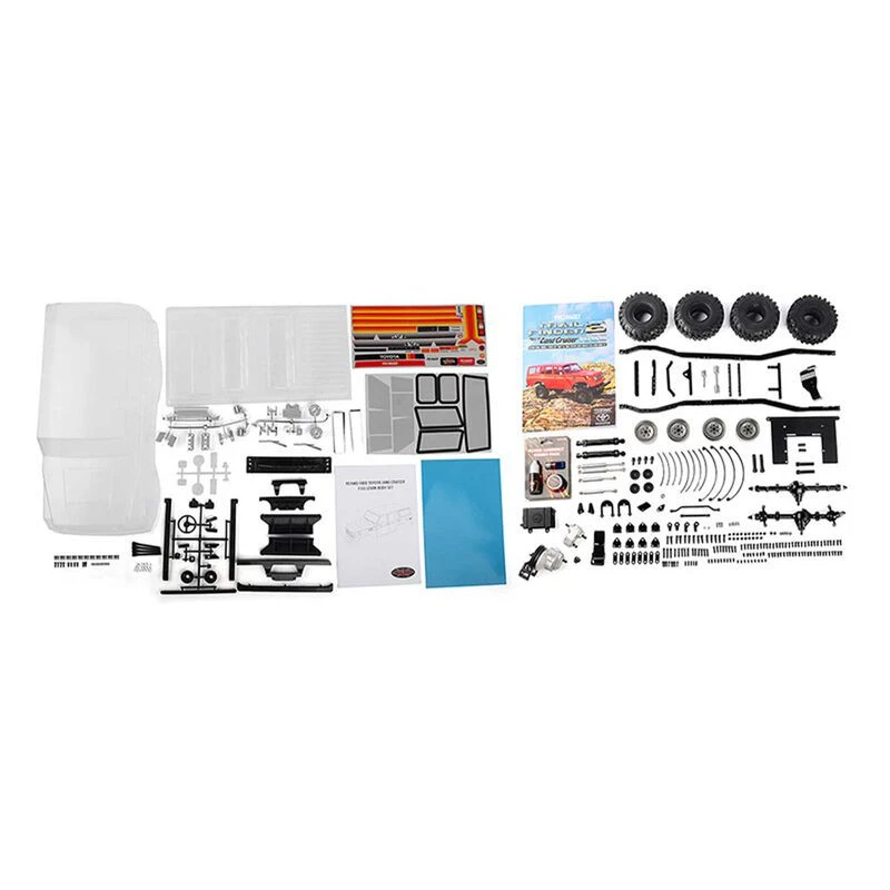 RC4ZK0068 1/10 TF2 Truck Kit With 1980 Toyota FJ55 Body, Long Wheelbase 2 RC4ZK0068 1/10 TF2 Truck Kit With 1980 Toyota FJ55 Body, Long Wheelbase - Image 2