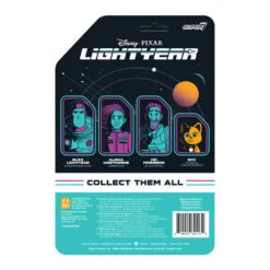 Super7 Disney And Pixar's Lightyear ReAction Figure Buzz Lightyear -Arrma Store RE Lightyear W1 Buzz BackofCard 2048 20529.1680120707