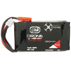 Venom Discontinued VNR35076 45C 7.4V 350mAh 2S LiPo Drone Battery JST Plug