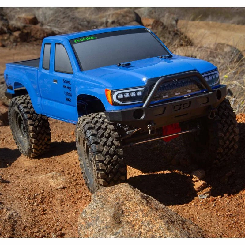 Axial AXI03027T1 1/10 SCX10 III Base Camp 4WD Rock Crawler Brushed RTR, Blue 2 Axial AXI03027T1 1/10 SCX10 III Base Camp 4WD Rock Crawler Brushed RTR, Blue - Image 2