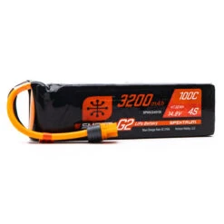 14.8V 3200mAh 4S 100C Smart G2 LiPo Battery: IC3. Spektrum - SPMX324S100