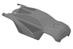 COR00180-380 Polycarbonate Body - Kronos XP 6S - Clear - Cut - 1 Pc