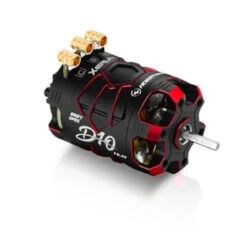 Hobbywing - Xerun D10 Brushless Drift Motor - 10.5T 4600kv, Passion Edition (Red) HWI30401135
