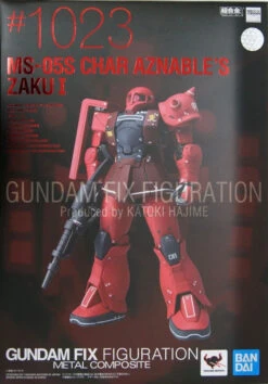 MS-05S Char Aznable's ZakuⅠ "Mobile Suit Gundam The Origin", Bandai Spirits Gundam Fix Figuration Metal Composite