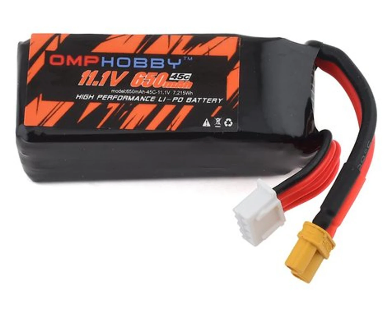 OMPHOBBY M2 3D Helicopter 11.1v 650 MAh Battery OSHM2030 1 OMPHOBBY M2 3D Helicopter 11.1v 650 MAh Battery OSHM2030