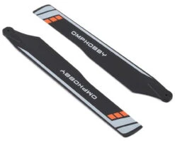 Discontinued 173mm Main Blades For OMP M2 Explore And M2 V2 Helicopters (orange) (OSHM2107)