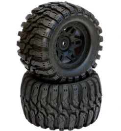 PHBPHT214517 Defender 2.8" Belted All Terrain Tires, Mounted, 17mm 1/2" Offset, For 1/10 Truck
