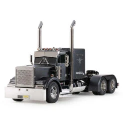 TAM56356 1/14 Grand Hauler 10X8WD Semi Tractor Kit, Matte Black Edition