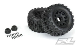 PRO-LINE Badlands MX38 HP 3.8" Belted & Mounted Raid Tires, 8x32 17mm F/R PRO1016610 -Arrma Store pro1016610b 74459.1606167603