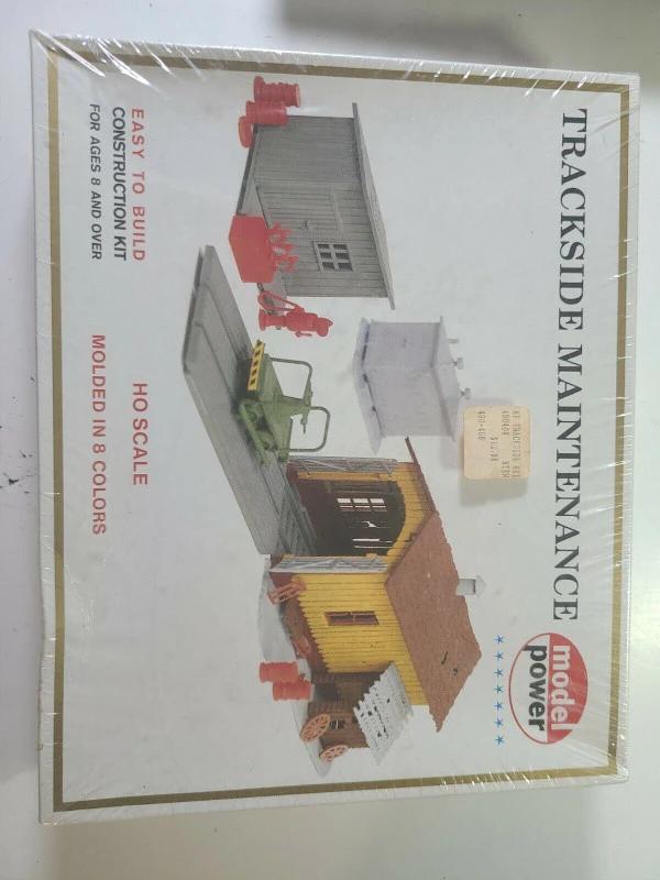 Model Power Trackside Maintenance HO Scale Easy To Build Construction Kit... 2 Model Power Trackside Maintenance HO Scale Easy To Build Construction Kit... - Image 2