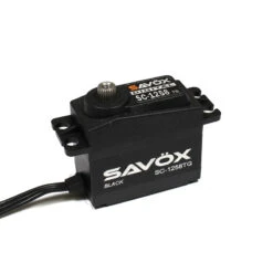 Savox SAVSC1258TG-BE Black Edition Standard Size Coreless Digital Servo 0.08sec / 166oz @ 6V