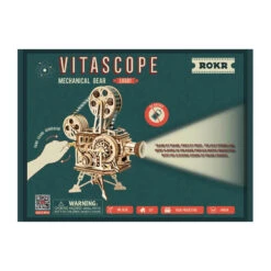 ROKR 3D Wooden Puzzles Vitascope For Adults - Model Building Kits Mechanical Construction For Adults To Build, Educational Brain Teaser DIY Crafts Kits, Halloween Collection Gifts For Men (Vitascope) -Arrma Store scccccccc 32667.1668960140