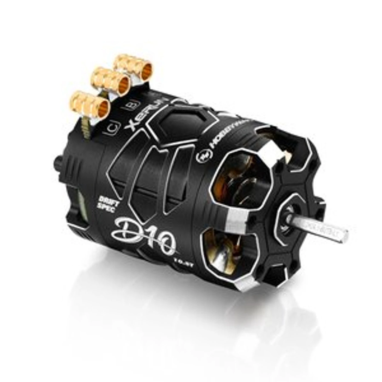 Hobbywing Xerun D10 Drift Brushless Motor (10.5T) (Black) HWA30401134 30401134 1 Hobbywing Xerun D10 Drift Brushless Motor (10.5T) (Black) HWA30401134 30401134